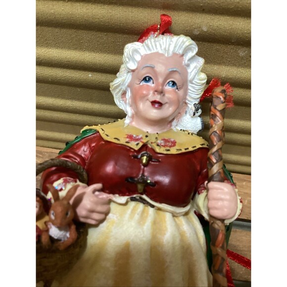 1999 Christopher Radko "Carved Nana Leaf " Woodland Winds Ornament Collection - Picture 4 of 14